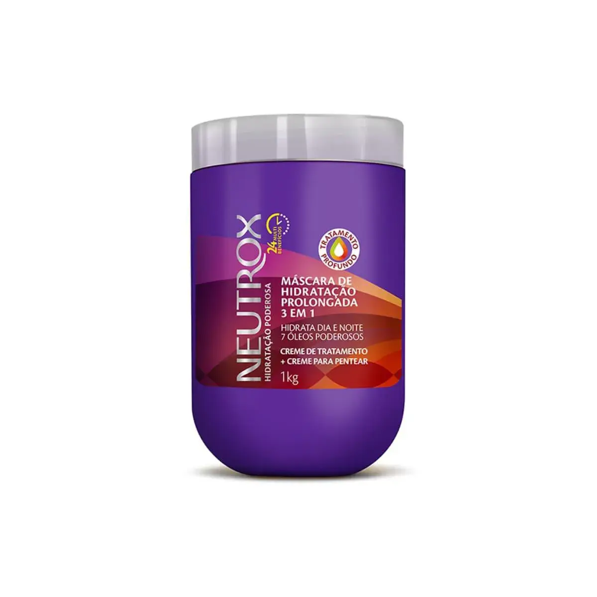 Máscara de Tratamento Capilar Neutrox 24 Multibenefícios com 1kg