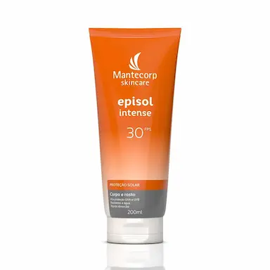 Protetor Solar Episol Intense Mantecorp Skincare Corpo e Rosto FPS 30 com 200ml