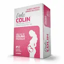 Suplemento Alimentar para Gestantes Dela Colin com 60 comprimidos