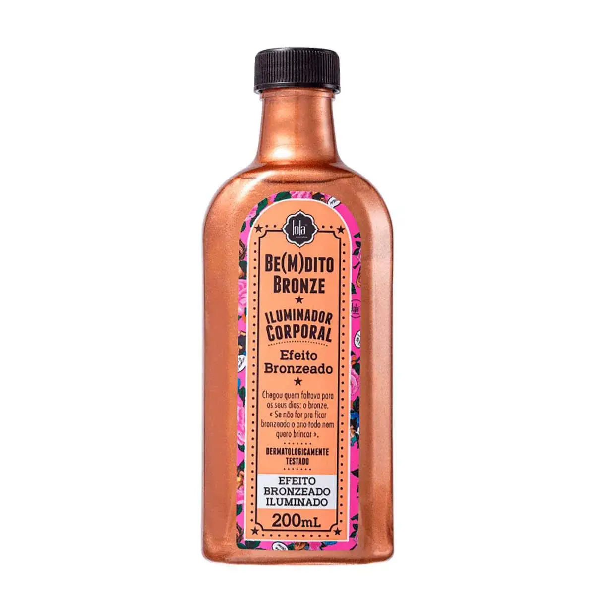 Iluminador Corporal Lola Be(M)dito Bronze com 200ml