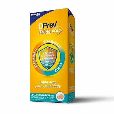 Dprev Tripla Ação 1.000UI com 30 comprimidos