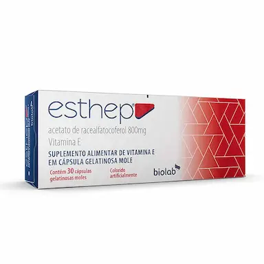 Vitamina Esthep 800mg com 30 Cápsulas