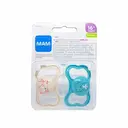 Kit Chupeta MAM Air Cor Azul - Maiores de 16 Meses com 2 unidades