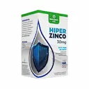 Suplemento Alimentar Hiper Zinco 30mg Equilíbrio Vita com 60 Cápsulas