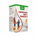 Suplemento Alimentar Coenzima Q10 + Ômega 3 Equilíbrio Vita com 60 Cápsulas