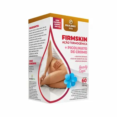 Suplemento Alimentar Firmskin Equilíbrio Vita com 60 Cápsulas