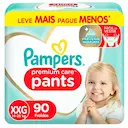 Fralda Pampers Premium Care Pants XXG - 90 Unidades