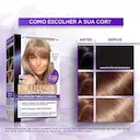 Tintura Permanente Imédia Excellence Blonde Supreme 8.17 Louro Claro Matte com 1 unidade