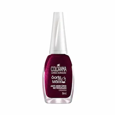 Esmalte Colorama Sorte nas Mãos Anti Mercúrio Retrógrado com 8ml