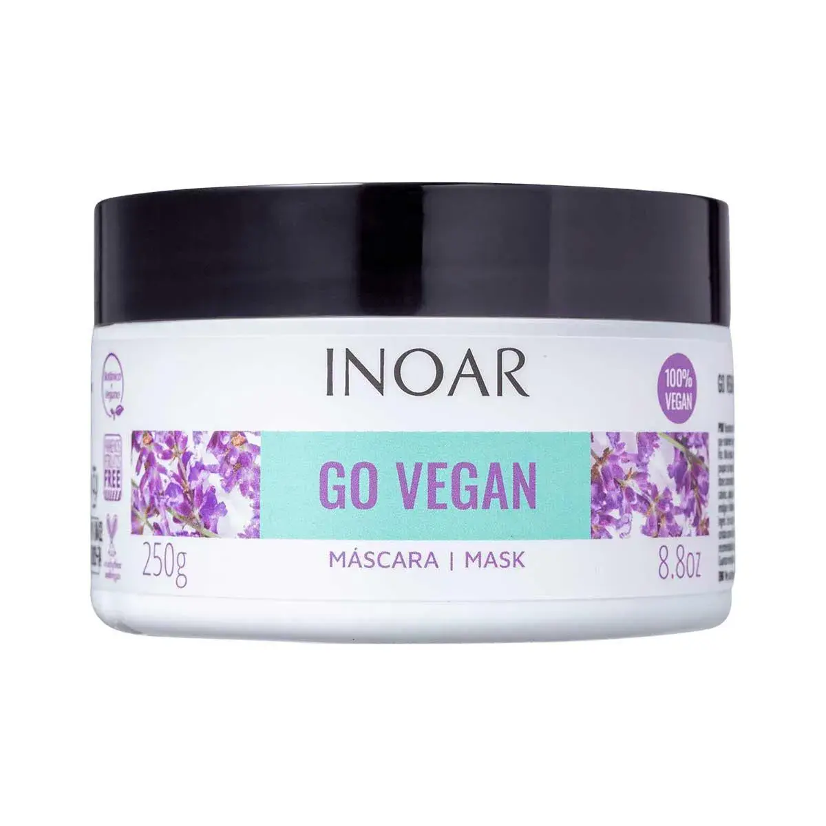 Máscara Capilar Inoar Go Vegan Antifrizz com 250g