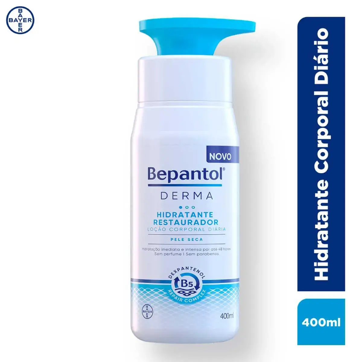Loção Hidratante Corporal Restaurador Bepantol Derma 400ml