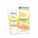 Protetor Solar Hidratante Facial Garnier Uniform & Matte Vitamina C FPS 50 Cor Média 40g
