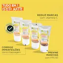 Protetor Solar Hidratante Facial Garnier Uniform & Matte Vitamina C FPS 50 Cor Média 40g
