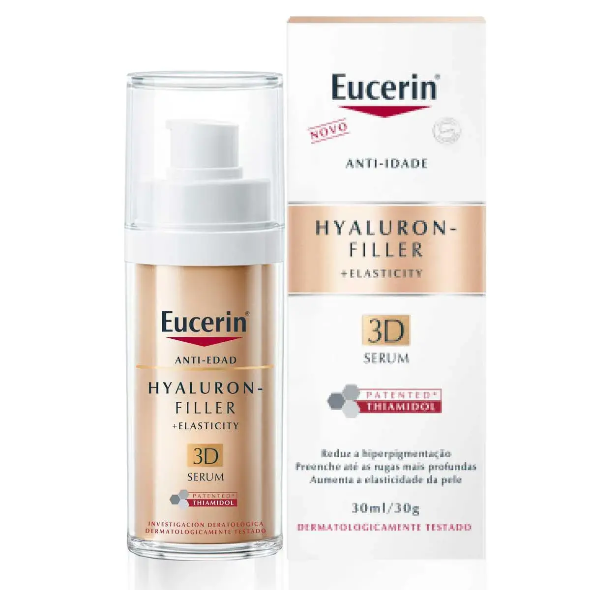 Sérum Facial Anti-Idade Eucerin Hyaluron-Filler +Elasticity 3D com 30ml