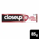 Gel Dental Close Up Poder Antibac com Zinco Menta Refrescante com 85g