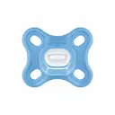 Kit Chupeta MAM Comfort Cor Azul Tamanho 1 - RN a 6 meses com 2 Unidades