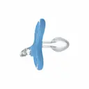 Kit Chupeta MAM Comfort Cor Azul Tamanho 1 - RN a 6 meses com 2 Unidades