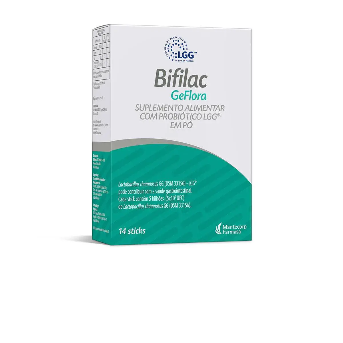 Suplemento Alimentar Bifilac Geflora com 14 Sticks