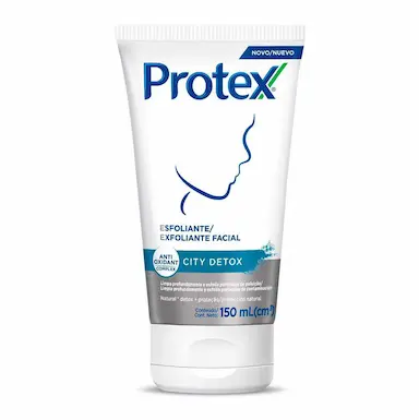 Esfoliante Facial Protex City Detox com 150ml