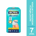 Roupa Íntima Descartável Bigfral Moviment P/M 7 unidades