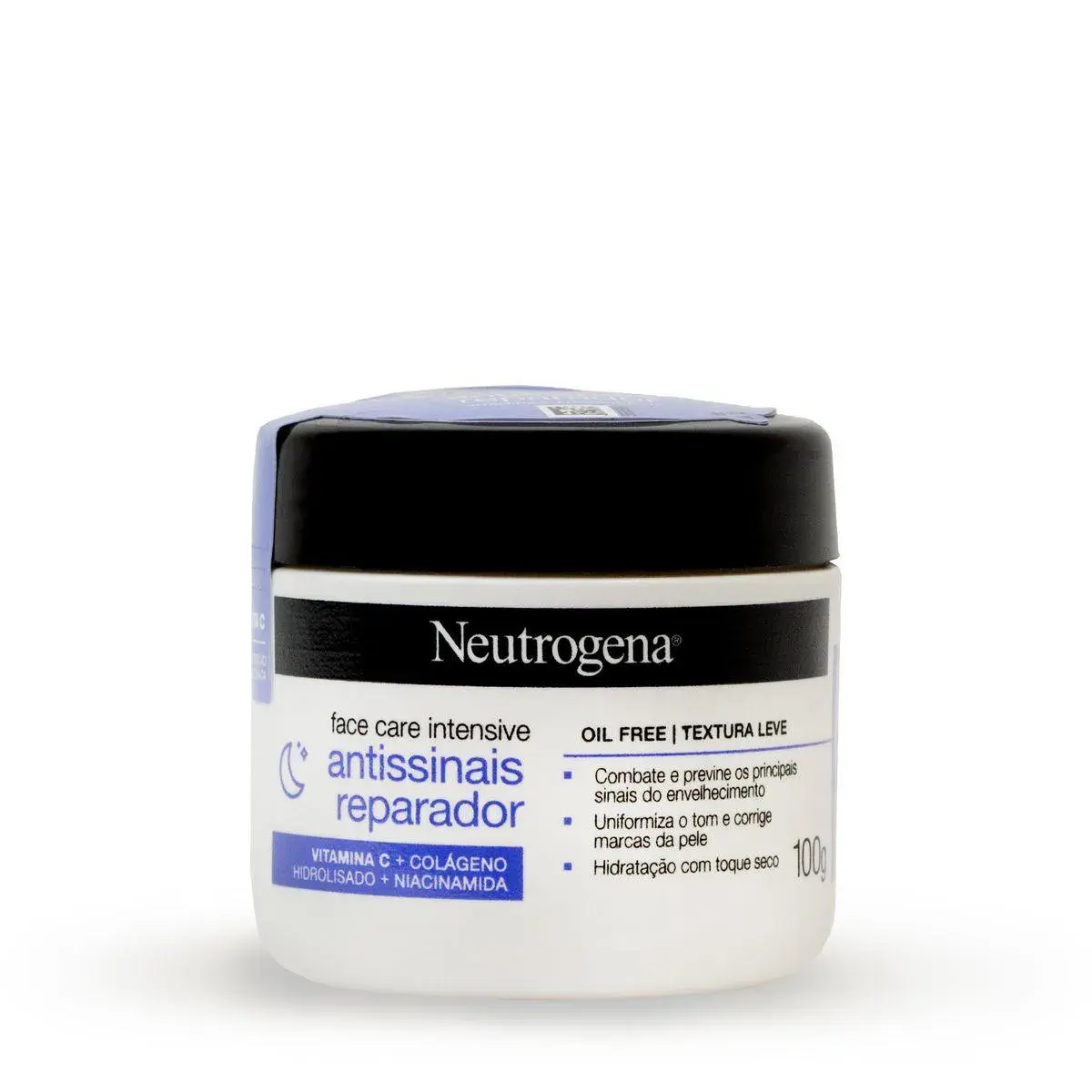 Creme Facial Neutrogena Face Care Intensive Antissinais Reparador com 100g