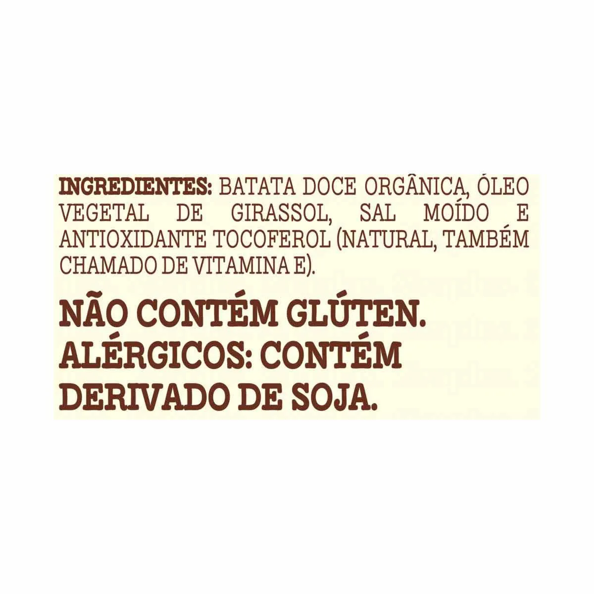Chips Mãe Terra Nuchips Batata Doce Assada com 32g