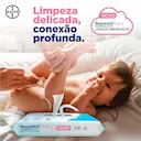 Kit Lenço Umedecido Bepantol Baby com 4 pacotes de 48 unidades cada
