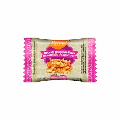 Doce de Leite com Nozes Flormel Zero Açúcar com 20g