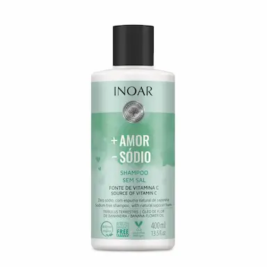 Shampoo Inoar + Amor - Sódio com 400ml