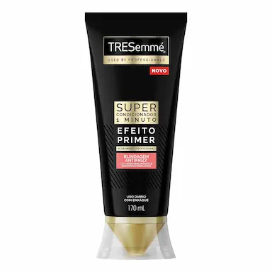 Super Condicionador TRESemmé 1 Minuto Blindagem Antifrizz com Ácido Hialurônico e Queratina Hidrolisada com 170ml