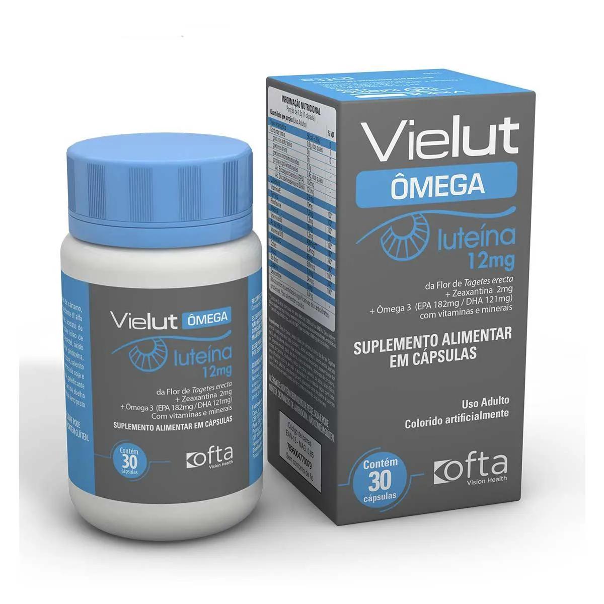 Suplemento Alimentar Vielut Ômega com 30 Cápsulas