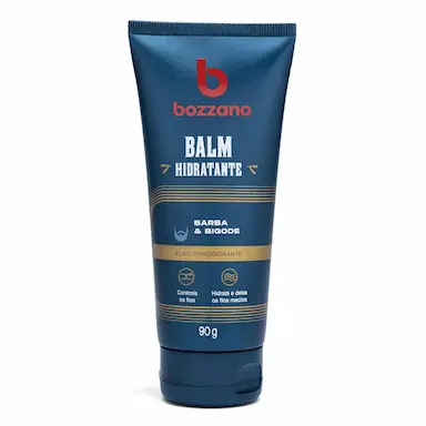 Bálsamo Barba e Bigode Bozzano Hidratante com 90g