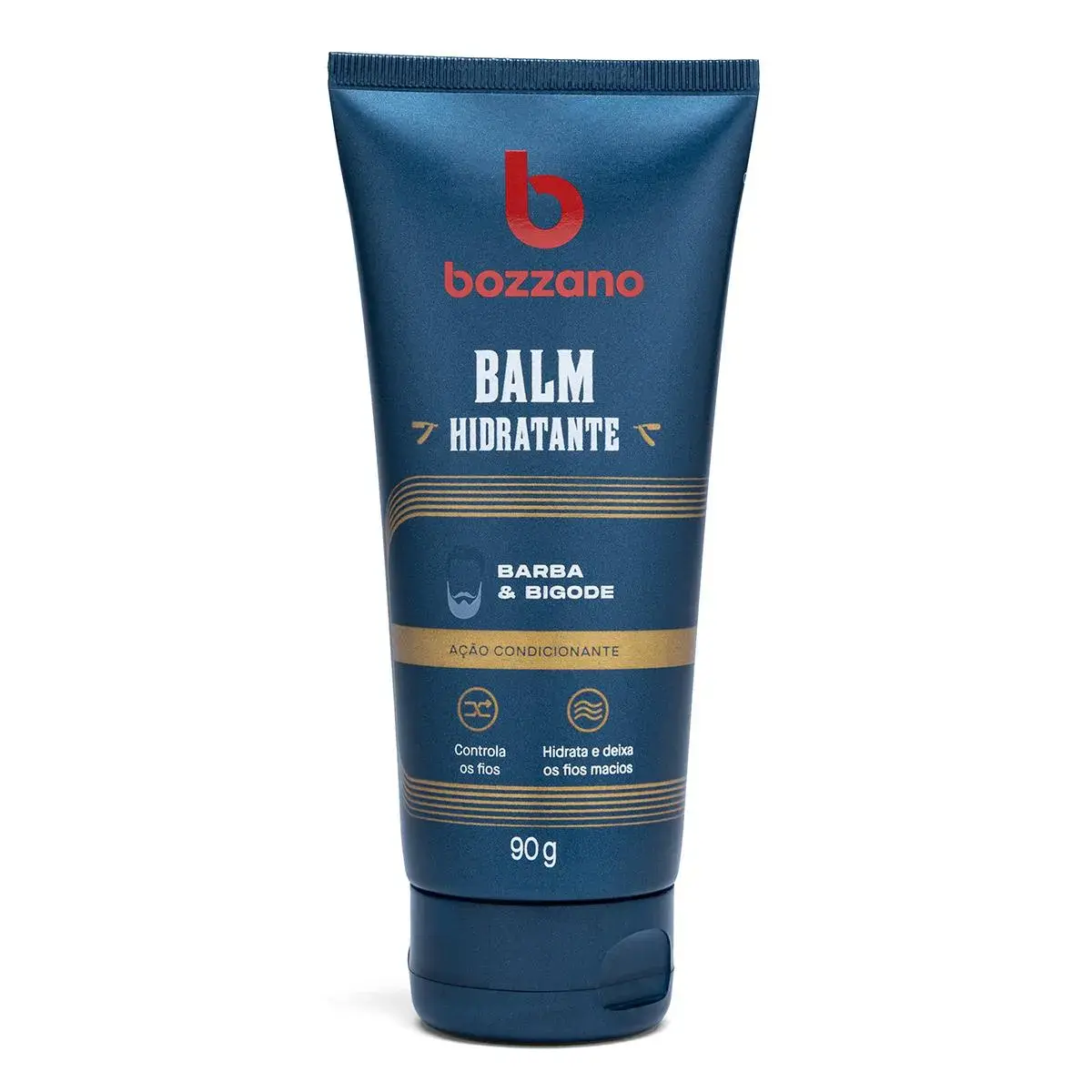Bálsamo Barba e Bigode Bozzano Hidratante com 90g