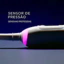 Escova de Dente Elétrica Oral-B Genius X Bivolt Recarregável + 2 Refis Sensi Ultrafino e CrossAction