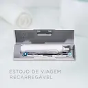 Escova de Dente Elétrica Oral-B Genius X Bivolt Recarregável + 2 Refis Sensi Ultrafino e CrossAction