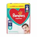 Fralda Pampers Supersec M - 90 Unidades
