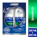 Kit Shampoo Head & Shoulders Men Menthol Sport com 2 Unidades