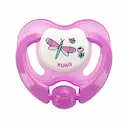 Chupeta Kuka Lovely Ortodôntica Tamanho 2 Rosa com 1 Unidade