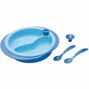 Prato Térmico Kuka Azul com 1 Unidade
