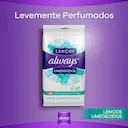 Kit Absorvente Always Noites Tranquilas Seca com 32 Unidades + Lenço Umedecido com 16 Unidades