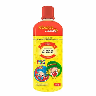 Tônico Lavitan Sabor Morango com 400ml