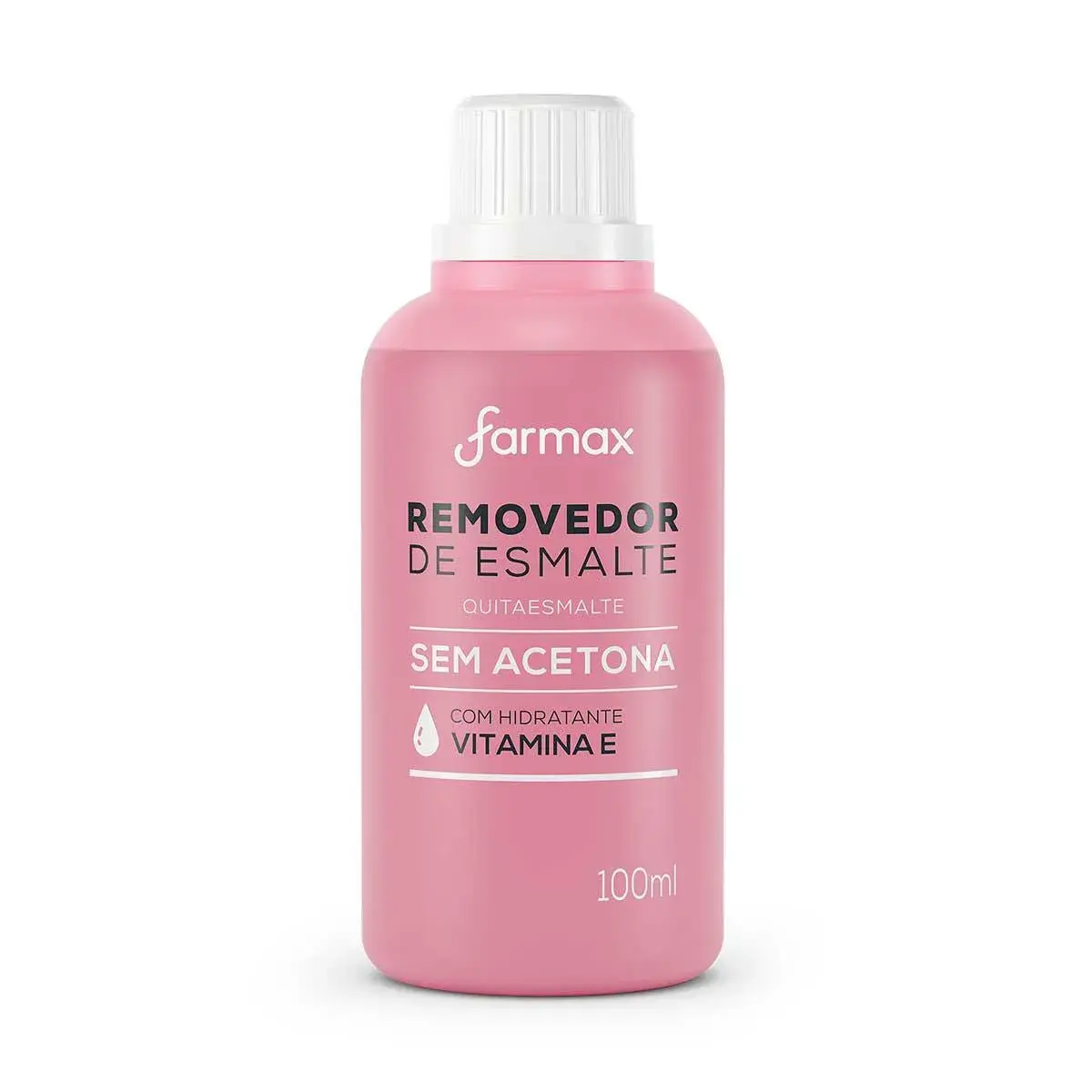 Removedor de Esmalte Farmax Sem Acetona com 100ml