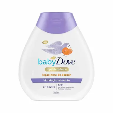 Loção Hidratante Baby Dove Hora de Dormir Hidratação Relaxante com 200ml