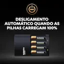 Carregador de Pilhas Duracell Recarregáveis AA e AAA com 1 unidade
