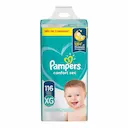 Fralda Pampers Confort Sec XG - 116 Unidades