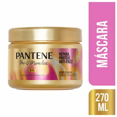 Máscara Intensiva Pantene Pro-V Miracles Repara com 270ml