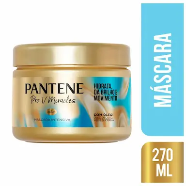 Máscara Intensiva Pantene Pro-V Miracles Hidrata com 270ml
