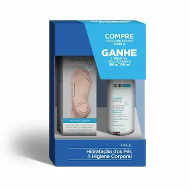 Kit Hidratante para os Pés Ureadin Podos com 75ml+ Gel de Banho Ureadin com 100ml