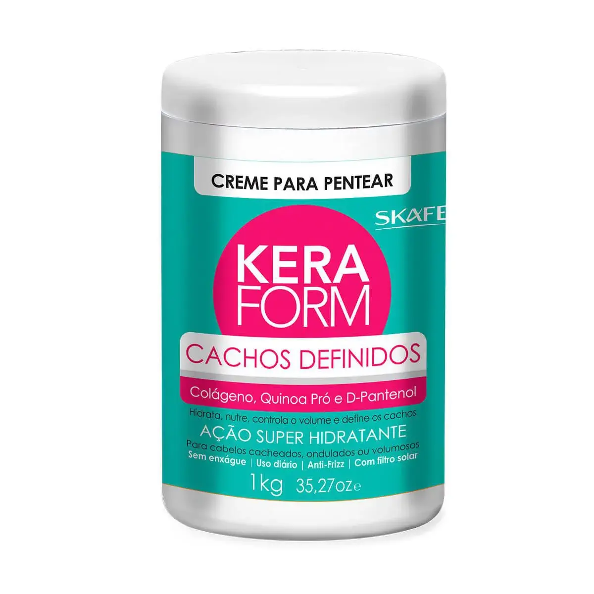 Creme para Pentear Skafe Keraform Cachos Definidos com 1kg