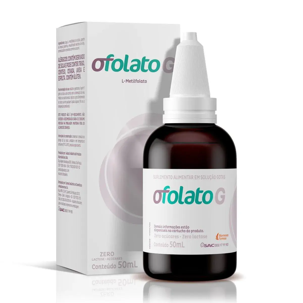 Suplemento Alimentar Ofolato G Solução Gotas com 50ml